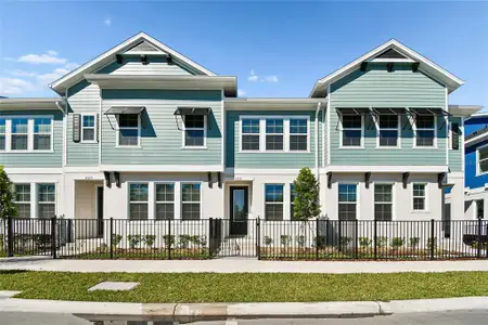 New construction Townhouse house 4333 Roush Ave, Orlando, FL 32803 plan The Summerlyn - image