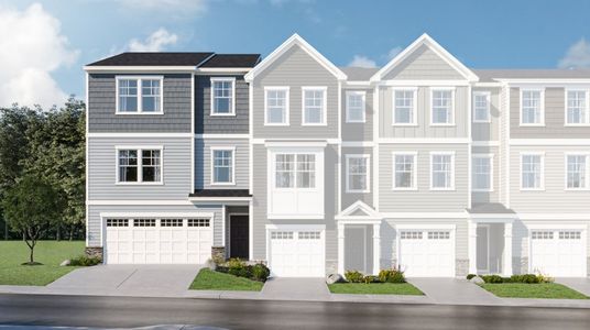 New construction Townhouse house Leland Crest Drive, Apex, NC 27539 - photo 0