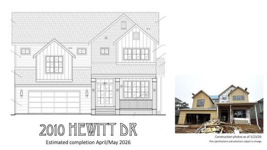 New construction Single-Family house 2010 Hewitt Dr, Houston, TX 77018 - image
