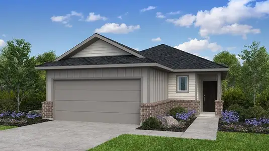 New construction Single-Family house 26823 Celestial Cypress Rd, Hockley, TX 77447 plan Burton - image