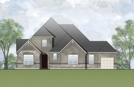 New construction Single-Family house Denton, TX 76226 plan Parkhill II - image