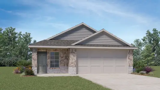 New construction Single-Family house 2004 Arbuckle Dr, Leander, TX 78641 plan The Diana - image