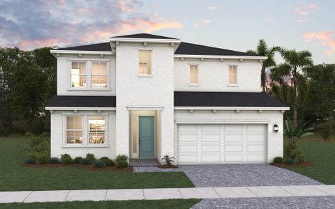 New construction Single-Family house 10669 Nw Suncrest Lp, Port St. Lucie, FL 34987 plan Winston - Single Family Homes - image