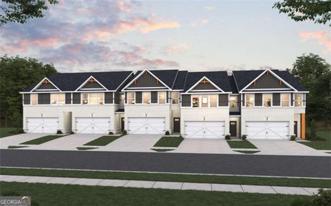 New construction Single-Family house 3236 Winding Waters Wy, Powder Springs, GA 30127 plan Morgan - image
