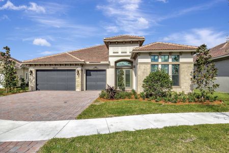 New construction Single-Family house 8849 Bastille Circle W, Parkland, FL 33076 Verna- photo 0