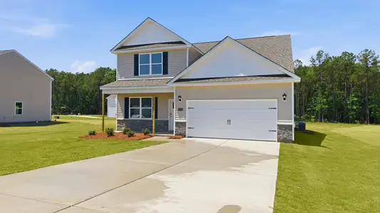 New construction Single-Family house 10550 Beard Wy, Bailey, NC 27807 plan SALEM - DHRe - image
