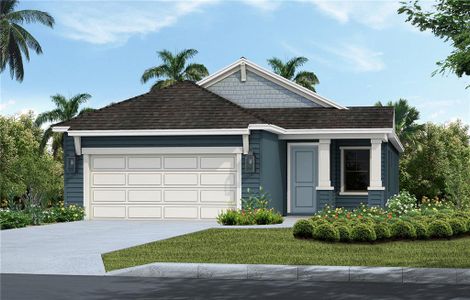 New construction Single-Family house 14560 Skipping Stone Lp, Parrish, FL 34219 plan Dream 2 - image
