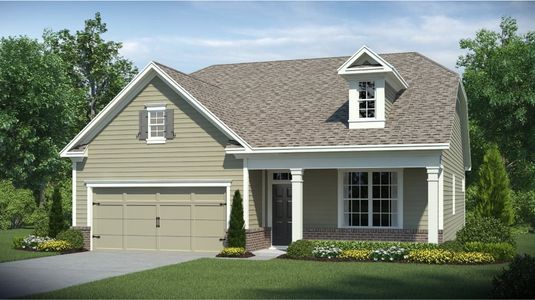 New construction Single-Family house 207 Hickory Bluffs Pkwy, Canton, GA 30114 Camden- photo 0