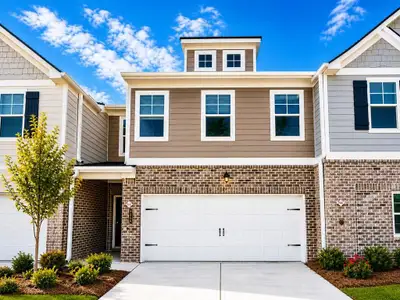 New construction Townhouse house 6346 Towhee Wy, Morrow, GA 30260 plan The Bristol - image