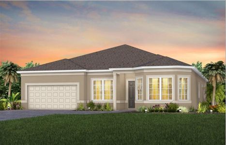 New construction Single-Family house 13759 Tybee Beach Lane, Orlando, FL 32827 Easley- photo 0