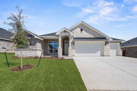 New construction Single-Family house 4035 Prairie Dr, Nolanville, TX 76559 plan Kickapoo Creek - image