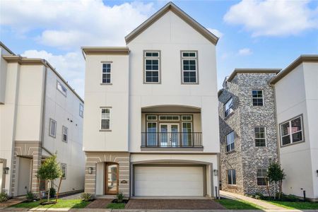 New construction Single-Family house 11109 Savannah Woods Ln, Houston, TX 77043 The Amy- photo 13 13