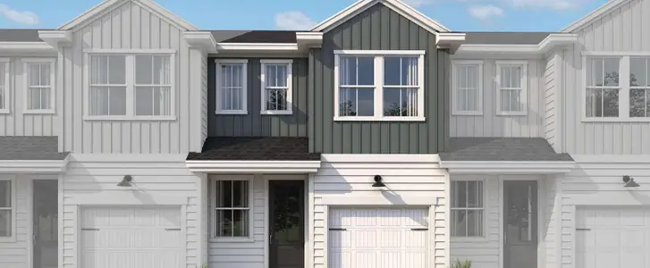 New construction Townhouse house 149 Berry Shoals Dr, Summerville, SC 29485 plan Chartwell - image