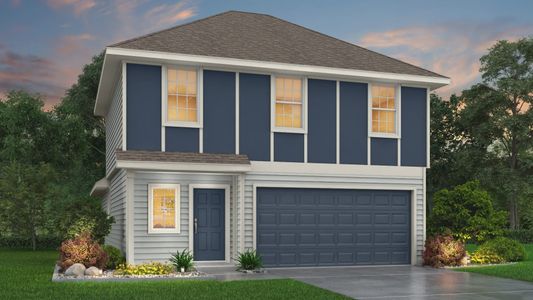 New construction Single-Family house 2328 Pipefish Dr, Conroe, TX 77384 plan The Lakeland - image