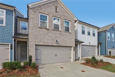 New construction Townhouse house 6623 Wyndale Dr, Douglasville, GA 30135 Marigold- photo 1 1