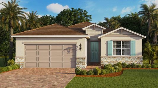 New construction Single-Family house 3967 Kennebunk Lp, Mount Dora, FL 32757 Delray- photo 0