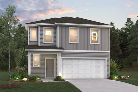 New construction Single-Family house 146 Two Bits Ln, Elgin, TX 78621 Lexington- photo 0