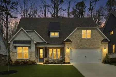 New construction Single-Family house 6984 Manchester Dr, Flowery Branch, GA 30542 plan Caldwell - image
