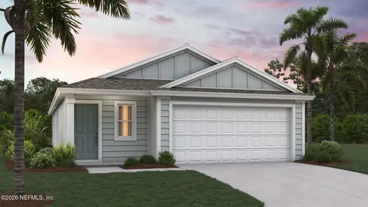 New construction Single-Family house 5337 White Grove Ln, Jacksonville, FL 32219 plan Downing+ - image