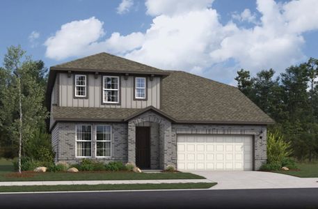 New construction Single-Family house 423 Cowboy Peak, Cibolo, TX 78108 Cascade- photo 0