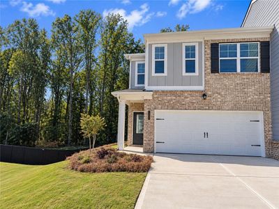 New construction Townhouse house 6424 Towhee Wy, Morrow, GA 30260 plan The Newbury - image