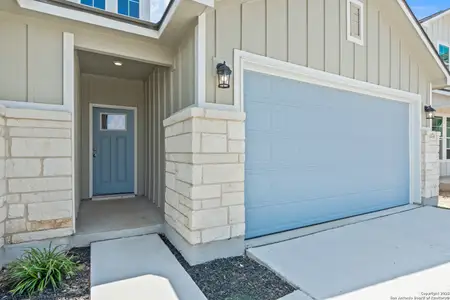 New construction Single-Family house 2074 Newforest Peak, New Braunfels, TX 78130 plan Sunrise View - image