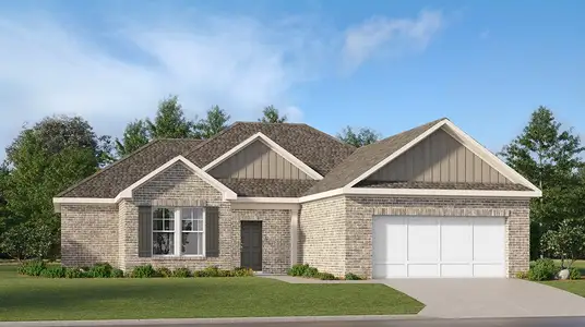 New construction Single-Family house 216 Overton Dr, Perry, GA 31069 plan Brooklet - image