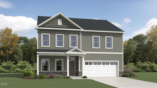 New construction Single-Family house 1532 Bright Coral Trl, Wendell, NC 27591 Tryon III- photo 0