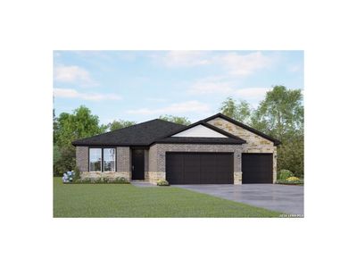 New construction Single-Family house 147 Highland Park, Castroville, TX 78009 plan The Lanier G - image