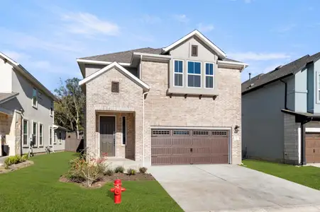New construction Single-Family house 2605 Sam Bass Rd, Unit 72, Round Rock, TX 78681 plan Clear Creek 2446 - image