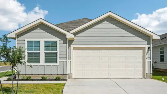 New construction Single-Family house 12020 Pike Bnd, Mustang Ridge, TX 78610 plan The Taylor - image