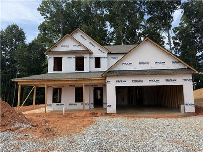 New construction Single-Family house 105 Fairwinds Dr, Covington, GA 30016 plan (GA)Hunter A 2 Front Entry - image