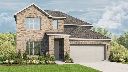 New construction Single-Family house New Waverly, TX 77358 plan Elm - image