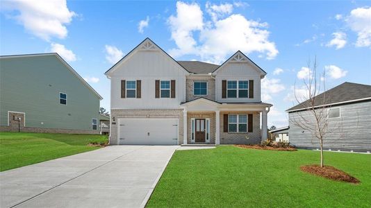New construction Single-Family house 424 Hazel Dr, Locust Grove, GA 30248 plan Packard - image