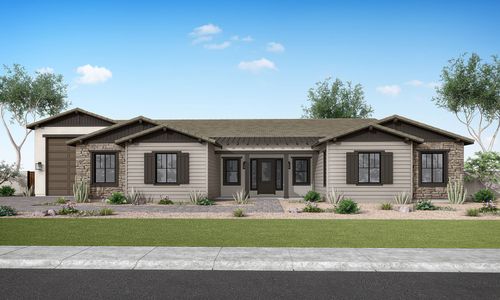 New construction Single-Family house 3491 E Everglade Ln, Queen Creek, AZ 85142 plan Aurora Plan 9001 - image