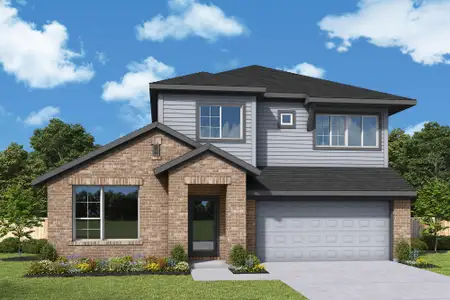 New construction Single-Family house 109 Cibolo Creek Lp, Bastrop, TX 78602 plan The Morrison - image