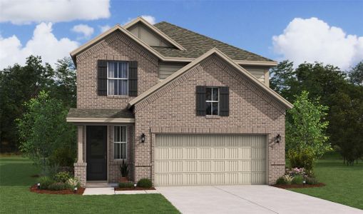 New construction Single-Family house 23650 Gulf Prairie Dr, Katy, TX 77493 plan Seaview - image
