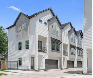 New construction Single-Family house 902 Kern St, Unit B, Houston, TX 77009 - image