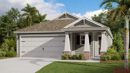 New construction Single-Family house 339 Chambers Ave, Yulee, FL 32097 plan Berkeley+ - image