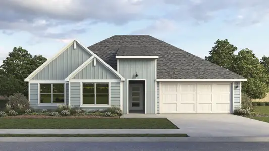 New construction Single-Family house 2310 Water Lily Wy, Pilot Point, TX 76258 plan Hangar - image