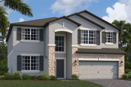 New construction Single-Family house 33234 Rosewood Bark Way, Wesley Chapel, FL 33545 - photo 0