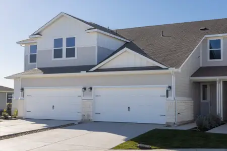 New construction Townhouse house 2546 Jack Nora Wy, Round Rock, TX 78665 plan Blanco - image