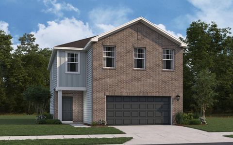 New construction Single-Family house 10321 Vinca Minor Ln, Houston, TX 77016 plan Discovery - image
