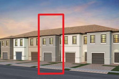 New construction Townhouse house 8659 Escue Street, Unit Lot 075, Lake Worth, FL 33467 - photo 0