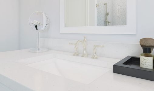 Beautiful faucet in primary bath