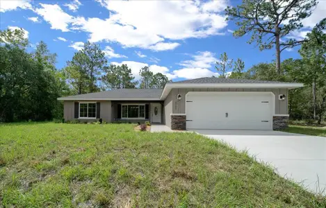 New construction Single-Family house 9195 N Athens Dr, Citrus Springs, FL 34433 - image