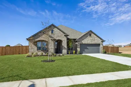 New construction Single-Family house 137 Cross Timbers St, Azle, TX 76020 plan Brookville - image