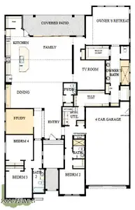 New construction Single-Family house 1128 W J Waltz Wy, Apache Junction, AZ 85120 plan The Woodbury - image