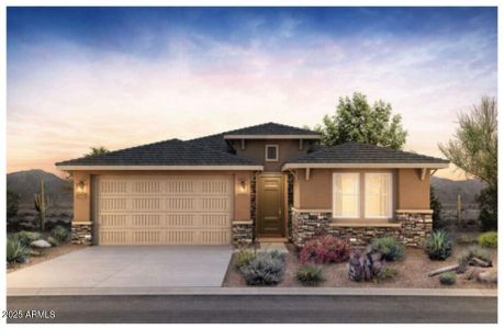 New construction Single-Family house 13536 W Copperleaf Ln, Peoria, AZ 85383 Cantania- photo 0