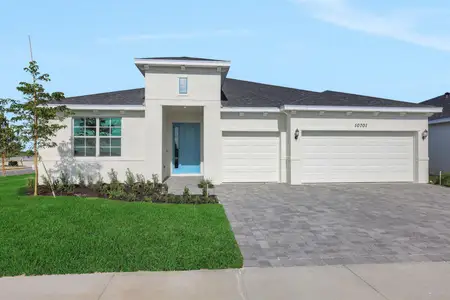 New construction Single-Family house 10716 Nw Suncrest Lp, Port St. Lucie, FL 34987 plan Avalon - image